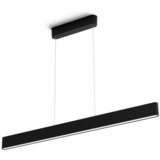 Philips Hue Philips Hue White and Color Ambiance Ensis Lampada Smartrio Smart Nera, Luce LED Nero, Philips Hue White and Color ambiance Ensis Lampada Smartrio Smart Nera, Luce a sospensione intelligente, Nero, Bluetooth, LED, Lampadina/e non sostituibile/i, Variabile