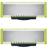 Philips Norelco OneBlade Rade, regola, rifinisce Lama di ricambio regola, rifinisce Lama di ricambio, Lama per rasatura, Nero, Verde, Acciaio inossidabile, QP25xx, QP65xx
