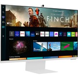 SAMSUNG Smart Monitor M8 - M80B da 32'' UHD Flat bianco, 81,3 cm (32"), 3840 x 2160 Pixel, 4K Ultra HD, 4 ms, Bianco