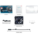 Seasonic MagFlow 1225 PWM, Ventola Nero