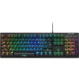 Sharkoon SKILLER SGK30 tastiera USB QWERTY Italiano Nero Nero, Full-size (100%), USB, Interruttore a chiave meccanica, QWERTY, LED RGB, Nero