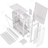 Silentware AIR2000WHITE, Chassis Tower bianco