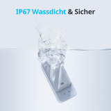 SwitchBot Rilevatore d'acqua WLAN bianco