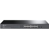 TP-Link Omada SG2218 switch di rete Gestito L2/L2+ Gigabit Ethernet (10/100/1000) 1U Nero, Interruttore Nero, Gestito, L2/L2+, Gigabit Ethernet (10/100/1000), Montaggio rack, 1U