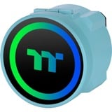 Thermaltake CL-W319-PL12TQ-A sistema di raffreddamento per computer Processore Raffreddatore di liquidi tutto in uno 12 cm Turchese 1 pz, Raffreddamento ad acqua turchese, Raffreddatore di liquidi tutto in uno, 12 cm, 500 Giri/min, 2000 Giri/min, 22,3 son, Turchese