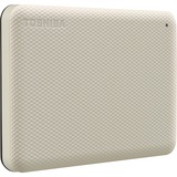 Toshiba Canvio Advance disco rigido esterno 4000 GB Bianco beige, 4000 GB, 2.5", 2.0/3.2 Gen 1 (3.1 Gen 1), Bianco