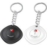 Verbatim My Finder Personale Cercatore Nero, Bianco, Tracker di tracciamento Nero/Bianco, Personale, Cercatore, Nero, Bianco, Antipolvere, Impermeabile, Acrilonitrile butadiene stirene (ABS), Policarbonato (PC), IP66