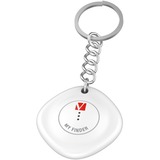 Verbatim My Finder Personale Cercatore Nero, Bianco, Tracker di tracciamento Nero/Bianco, Personale, Cercatore, Nero, Bianco, Antipolvere, Impermeabile, Acrilonitrile butadiene stirene (ABS), Policarbonato (PC), IP66
