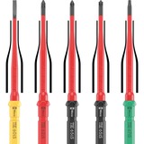 Wera VDE 17 extra slim 1 Tool Finder, 05006612001, Cacciavite rosso/Giallo