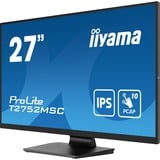 iiyama T2752MSC-B1, Monitor LED Nero (opaco)