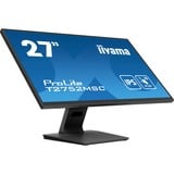 iiyama T2752MSC-B1, Monitor LED Nero (opaco)