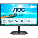 AOC B2 24B2XDAM LED display 60,5 cm (23.8") 1920 x 1080 Pixel Full HD Nero Nero, 60,5 cm (23.8"), 1920 x 1080 Pixel, Full HD, LED, 4 ms, Nero