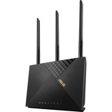 ASUS 4G-AX56 router wireless Gigabit Ethernet Dual-band (2.4 GHz/5 GHz) Nero Wi-Fi 6 (802.11ax), Dual-band (2.4 GHz/5 GHz), Collegamento ethernet LAN, 3G, Nero, Router da tavolo