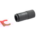 Alphacool Accoppiatore rapido ES G1/4 IG PushIn femmina, Connessione Nero