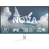 Arozzi Nova 32T2K180, Monitor di gioco bianco