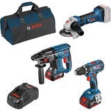 Bosch 0615990M0W, Trapano avvitatore blu/Nero