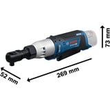 Bosch Avvitatore a cricchetto a batteria GRC 12V-60 3/8 SN Professional solo, 12Volt, Cacciavite blu/Nero