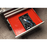 Bosch Avvitatore a cricchetto a batteria GRC 12V-60 3/8 SN Professional solo, 12Volt, Cacciavite blu/Nero