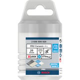 Bosch Corona diamantata PRO Ceramic dry X-LOCK, Ø 20mm, Trapano 