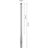 Bosch Expert Punta per martelli SDS plus-7X, Trapano Martello perforatore, Hammer drill bit, 8 mm, 215 mm, Cemento, Pietra, 15 cm