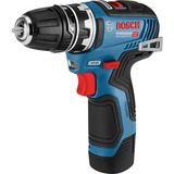 Bosch GSR 12V-35 FC PROFESSIONAL 1750 Giri/min 590 g Nero, Blu, Rosso, Trapano avvitatore blu/Nero, Trapano con impugnatura a pistola, Senza spazzola, Nero, Blu, Rosso, 1 cm, 1750 Giri/min, 3,2 cm