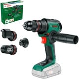 Bosch Trapano avvitatore a batteria AdvancedDrill 18V-80 QuickSnap Solo + accessori verde/Nero