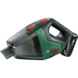 Bosch Universal Vac 18 Aspirapolvere a bastone 2 in 1 Batteria Secco Senza sacchetto Nero, Verde 2,5 Ah, Aspirapolvere portatile verde, Aspirapolvere a bastone 2 in 1, Senza sacchetto, Nero, Verde, Secco, Filtro, Tappeto, Superfici rigide
