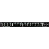 Cisco SF350-48 Gestito L2/L3 Fast Ethernet (10/100) Nero grigio, Gestito, L2/L3, Fast Ethernet (10/100)