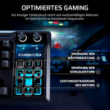 Corsair GALLEON 100 SD, Tastiera da gioco Nero