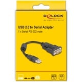 DeLOCK 64276, Adattatore Nero