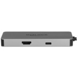 DeLOCK 87743 hub di interfaccia USB 3.2 Gen 1 (3.1 Gen 1) Type-C Grigio, Docking station grigio, USB 3.2 Gen 1 (3.1 Gen 1) Type-C, HDMI, USB 2.0, USB 3.2 Gen 1 (3.1 Gen 1) Type-A, USB 3.2 Gen 1 (3.1 Gen 1) Type-C, MicroSD (TransFlash), MicroSDHC, MicroSDXC, SD, SDHC, SDXC, 3840 x 2160 Pixel, Grigio, Metallo