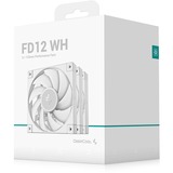 DeepCool FD12 WH 120x120x25, Ventola bianco