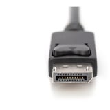 Digitus Cavo adattatore HDMI > DisplayPort, UHD 4K Nero