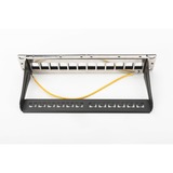 Digitus Pannello patch modulare, 8 porte, Patch Panel Nero, 8 porte, Nero, Montaggio a rack, 1U, 270 mm, 120 mm, 171,212 g