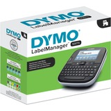 Dymo LabelManager ™ 500TS QWZ Nero/Argento, QWERTZ, D1, Trasferimento termico, 300 x 300 DPI, 20 mm/s, Nero, Argento