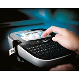Dymo LabelManager ™ 500TS QWZ, Stampa etichette Nero/Argento, QWERTZ, D1, Trasferimento termico, 300 x 300 DPI, 20 mm/s, Nero, Argento