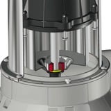 EINHELL GC-DP 9035 N 900 W 18000 l/h rosso/in acciaio inox, 900 W, AC, 18000 l/h, Acciaio inossidabile