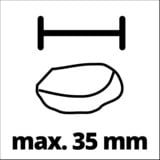 EINHELL GC-DP 9035 N 900 W 18000 l/h, Pompe immersione e pressione rosso/in acciaio inox, 900 W, AC, 18000 l/h, Acciaio inossidabile
