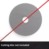 EINHELL Smerigliatrice angolare a batteria Power X-Change TC-AG 18/115 Li Kit, 18 Volt rosso/Nero