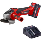 EINHELL TC-AG 18/115 Li Kit, Smerigliatrice angolare rosso/Nero