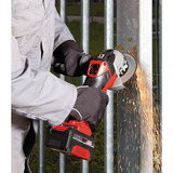EINHELL TC-AG 18/115 Li Kit, Smerigliatrice angolare rosso/Nero