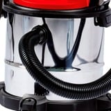 EINHELL TC-VC 1812 S 12 L A cilindro Secco e bagnato 1250 W, Aspira bagnato / asciutto rosso, 1250 W, A cilindro, Secco e bagnato, 12 L, 80 dB, Nero, Rosso, Argento
