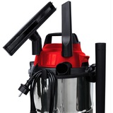 EINHELL TC-VC 1812 S 12 L A cilindro Secco e bagnato 1250 W, Aspira bagnato / asciutto rosso, 1250 W, A cilindro, Secco e bagnato, 12 L, 80 dB, Nero, Rosso, Argento