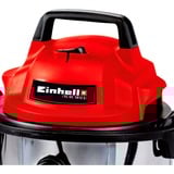 EINHELL TC-VC 1812 S 12 L A cilindro Secco e bagnato 1250 W, Aspira bagnato / asciutto rosso, 1250 W, A cilindro, Secco e bagnato, 12 L, 80 dB, Nero, Rosso, Argento