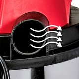 EINHELL TC-VC 1812 S 12 L A cilindro Secco e bagnato 1250 W, Aspira bagnato / asciutto rosso, 1250 W, A cilindro, Secco e bagnato, 12 L, 80 dB, Nero, Rosso, Argento