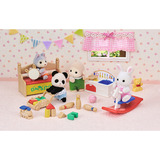 EPOCH Sylvanian Families - Giocattolo asilo nido per bambini con figure, Giochi di costruzione 