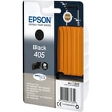 Epson 405 valigia cartuccia inchiostro originale nero 1pz Resa standard, Nero, Inchiostro a sublimazione del colore, 7,6 ml, 7,6 ml, 1 pz