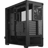 Fractal Design Pop Silent Tower Nero Nero, Tower, PC, Nero, ATX, micro ATX, Mini-ITX, Acciaio, Vetro temperato, 17 cm