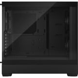 Fractal Design Pop Silent Tower Nero Nero, Tower, PC, Nero, ATX, micro ATX, Mini-ITX, Acciaio, Vetro temperato, 17 cm