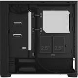 Fractal Design Pop Silent Tower Nero Nero, Tower, PC, Nero, ATX, micro ATX, Mini-ITX, Acciaio, Vetro temperato, 17 cm